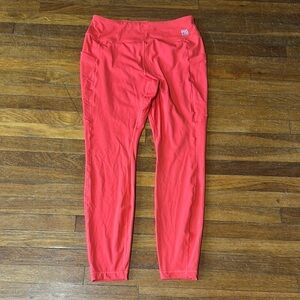 Duluth Trading Company Alaskan Hardgear Trail Tech Leggings, Vermillion, Medium